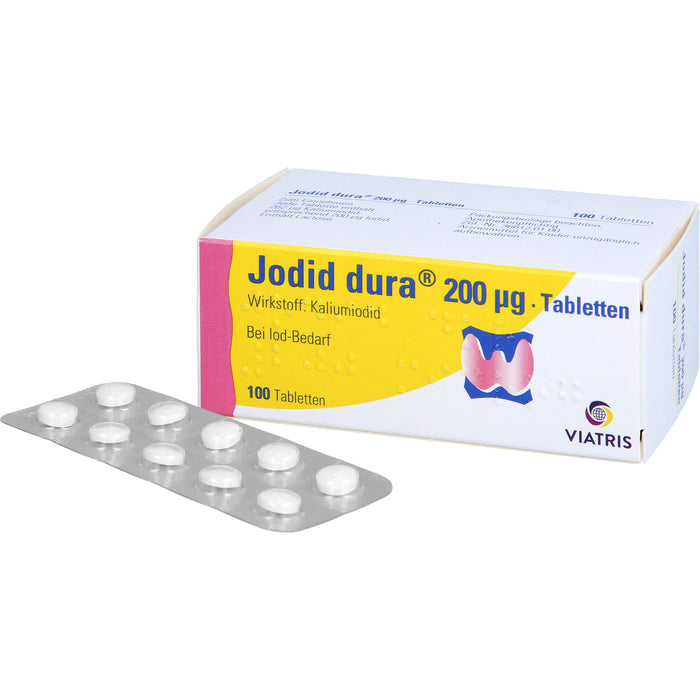 Jodid dura  200 µg, Tabletten, 100 St. Tabletten