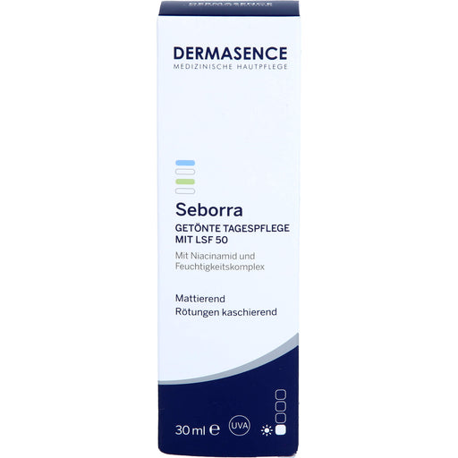 DERMASENCE Seborra Getönte Tagespflege mit LSF 50, 30 ml CRE