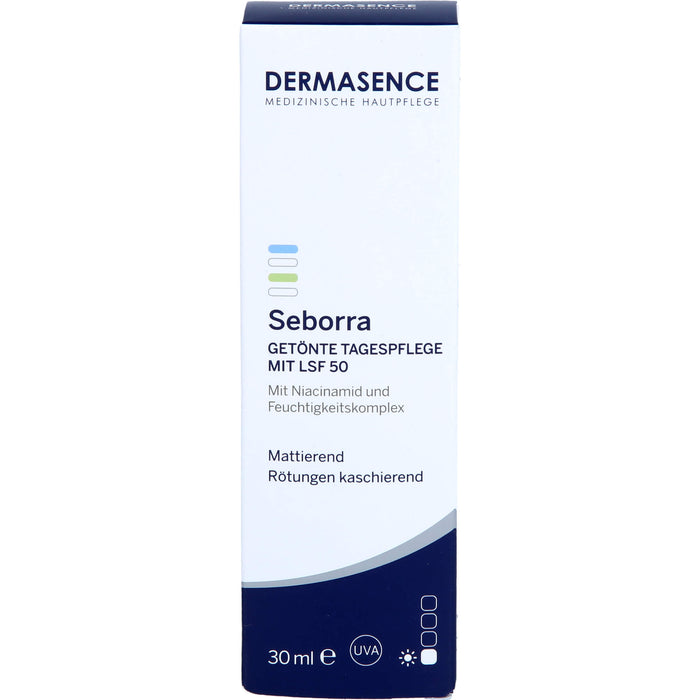 DERMASENCE Seborra Getönte Tagespflege mit LSF 50, 30 ml CRE