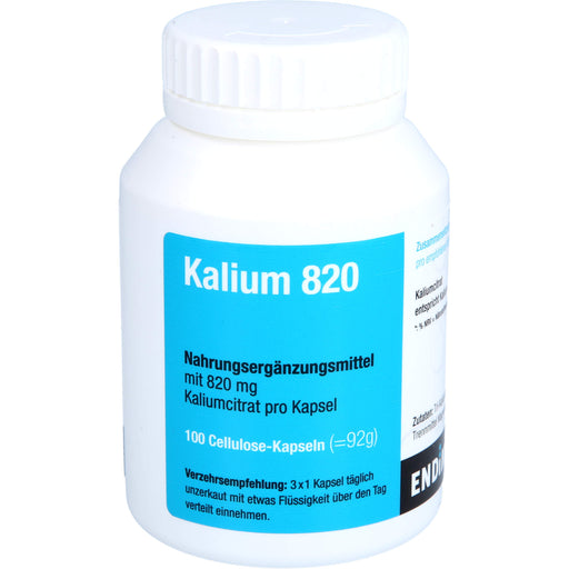 ENDIMA Kalium 820 Kapseln, 100 St. Kapseln