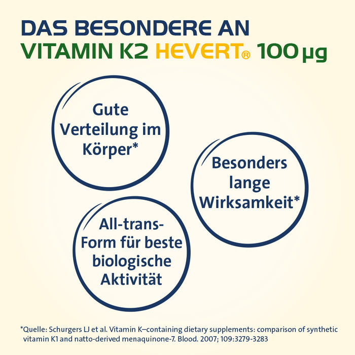 Vitamin K2 Hevert 100 µg, 60 pcs. Capsules