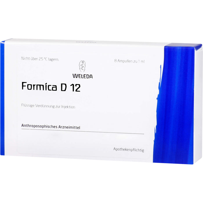 Formica D12 Weleda Amp., 8X1 ml AMP