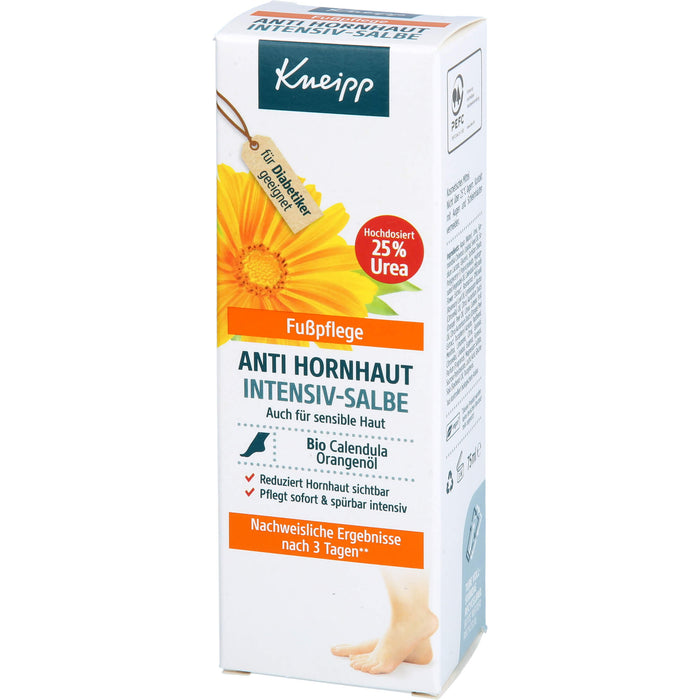 Kneipp Anti Hornhaut Intensiv-Salbe für sensible Haut, 75 ml Ointment