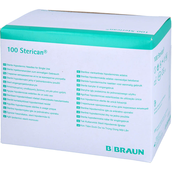 Sterican Einmalkanüle 26G 0,45 x 25 mm, 100 pc Aiguilles