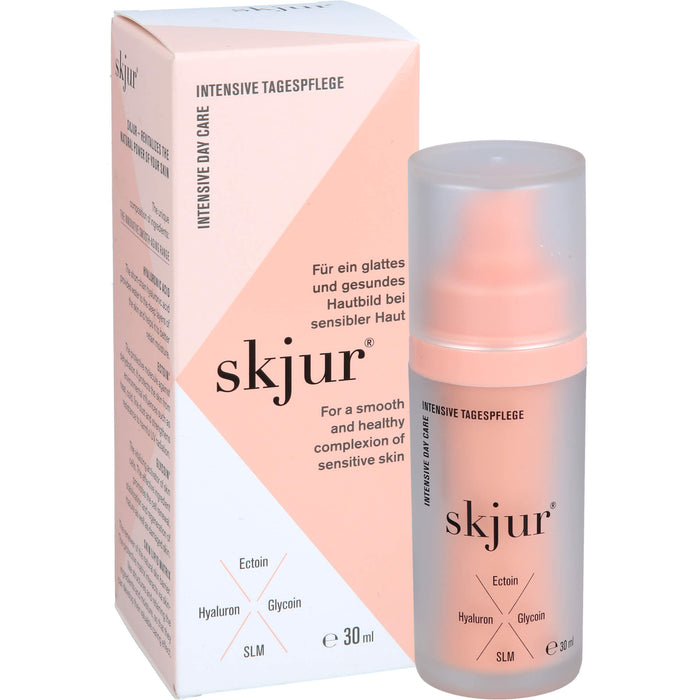 Skjur Intensive Tagespflege für ein glattes und gesundes Hautbild bei sensibler Haut, 30 ml Creme