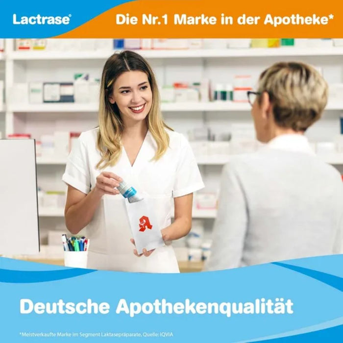 Lactrase 6000 FCC Einheiten Tabletten bei Lactose-Intoleranz Doppelpack, 240 pc Tablettes