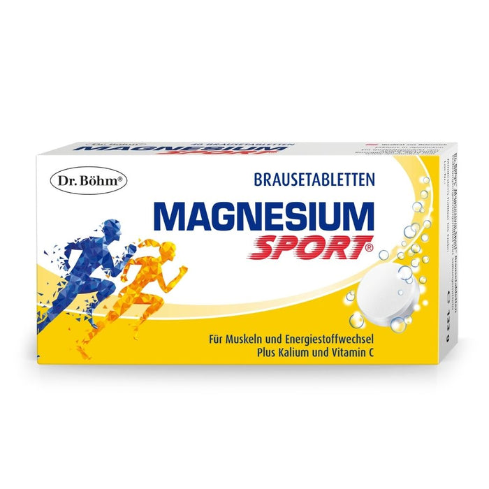 Dr. Böhm Magnesium Sport, 40 St. Brausetabletten