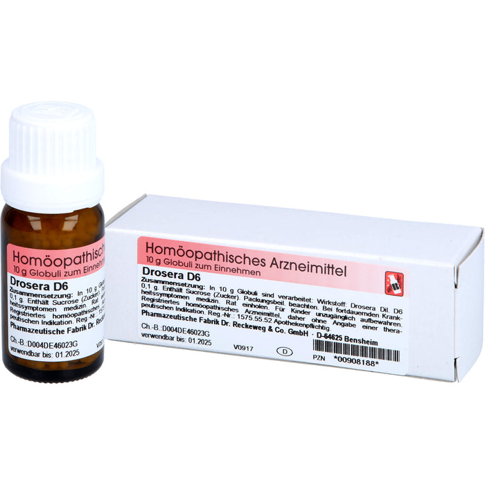 Drosera D6 Reckeweg Glob., 10 g Globules