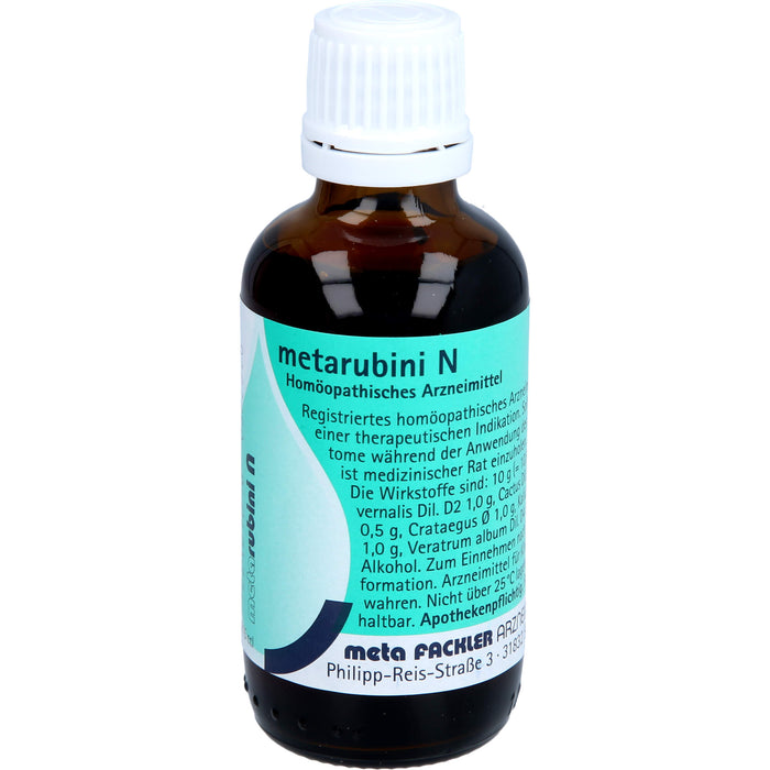 Metarubini N Mischung, 50 ml Solution