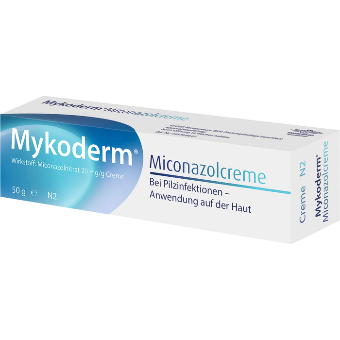 Mykoderm  Miconazolcreme, 50 g Crème