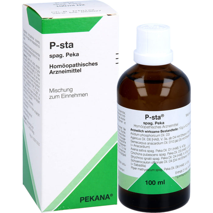 P-sta spag. Peka Mischung, 100 ml Solution