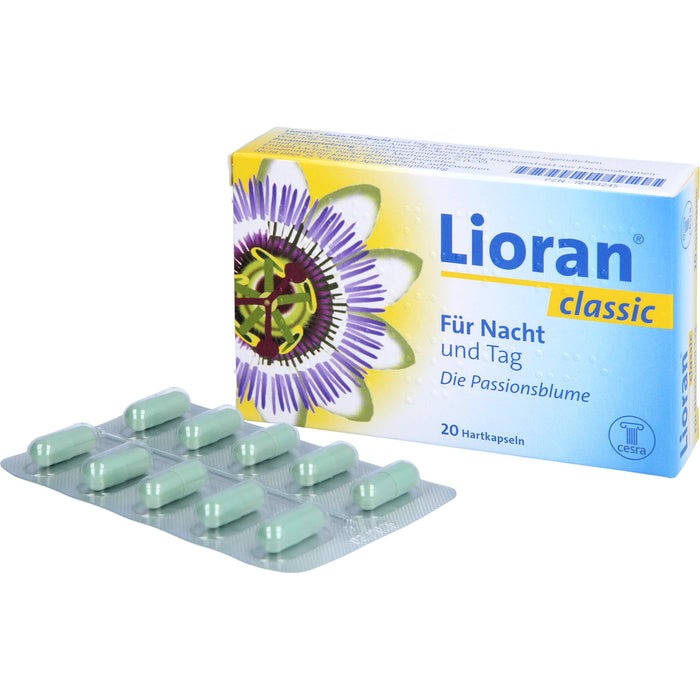 Lioran classic für Nacht und Tag die Passionsblume, 260 mg Hartkapseln, 20 St HKP