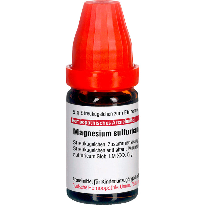 Magnesium sulfuricum LM XXX DHU Globuli, 5 g Globules