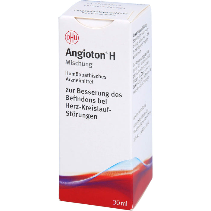 DHU Angioton H Mischung, 30 ml Solution