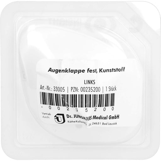 DR. JUNGHANS Augenklappe Kunststoff links, 1 St. Augenklappe