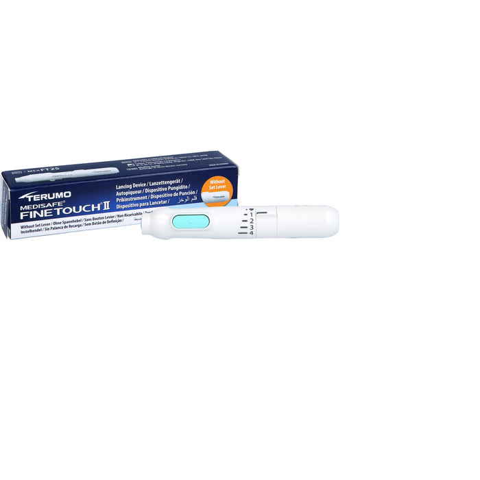 TERUMO Medisafe Finetouch 2 Lanzettengerät o.Hebel, 1 St