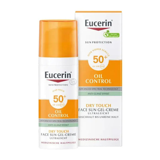 Eucerin Oil Control Face Sun Gel-Creme LSF 50+, 50 ml Creme