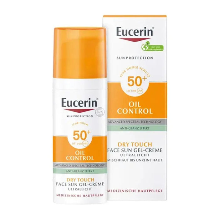 Eucerin Oil Control Face Sun Gel-Creme LSF 50+, 50 ml Creme