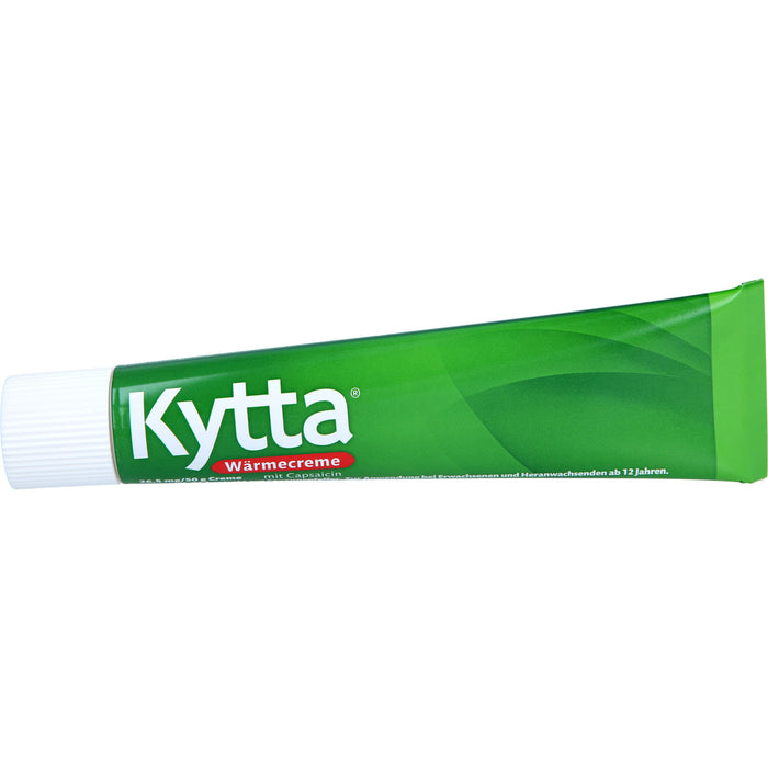 Kytta Wärmecreme mit Capsaicin gegen Muskelschmerzen & Verspannungen, 50 g Cream