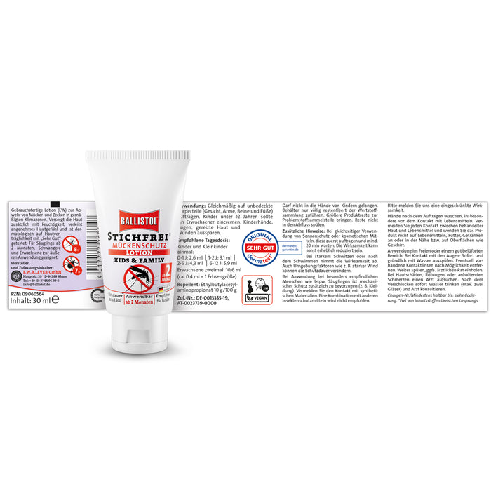 Stichfrei Kids & Family Cremetube, 30 ml Crème