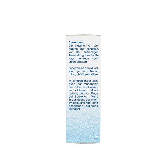 aldiamed Mundspray Gelfluid Speichelergänzung bei Mundtrockenheit, 50 ml Solution