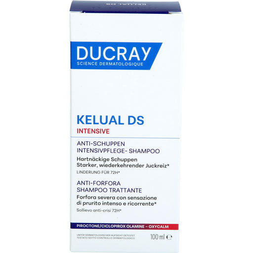 DUCRAY KELUAL DS Intensive Anti-Schuppen Intensivpflege-Shampoo, 100 ml Shampoo