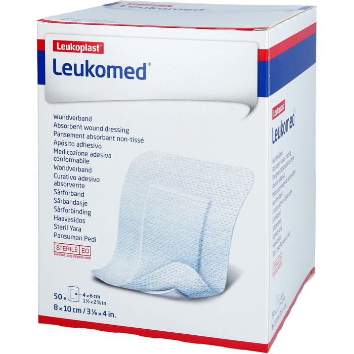 Leukomed steriler Wundverband 8 x 10 cm, 50 pc Pansement