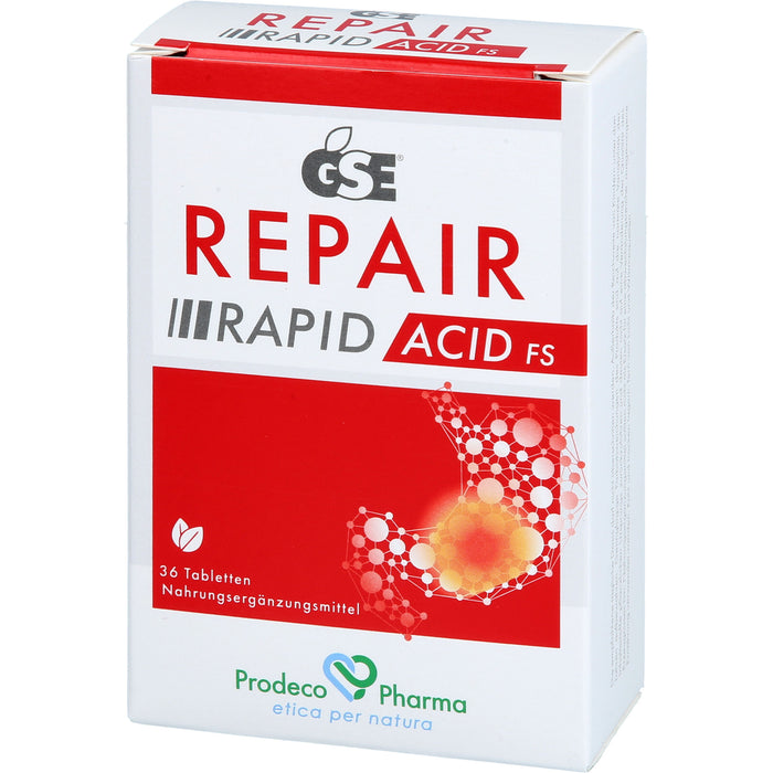 GSE Repair Rapid Acid FS Tabletten, 36 pcs. Tablets
