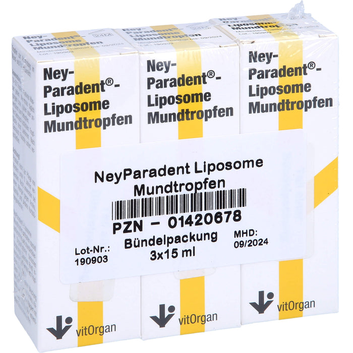 NeyParadent Liposome Mundtropfen, 45 ml Lösung