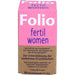 Folio fertil women Weichkapseln zur Unterstützung der weiblichen Fruchtbarkeit, 30 St. Kapseln