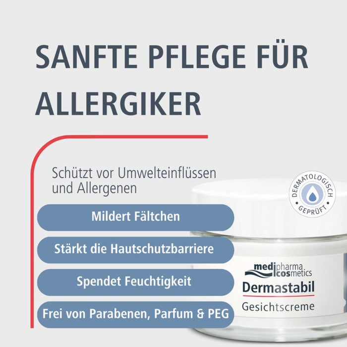 Dermastabil Gesichtspflege, 50 ml Cream