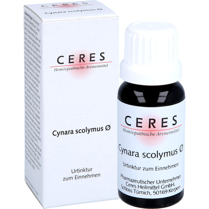 Ceres Cynara scolymus Urtinktur, 20 ml Solution