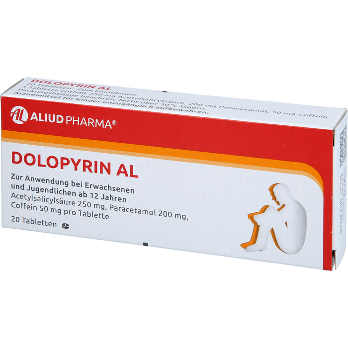 Dolopyrin AL Tabletten, 20 pc Tablettes