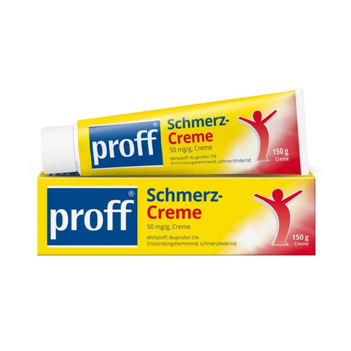 proff Schmerzcreme schmerzlindernd, entzündungshemmend, 150 g Creme