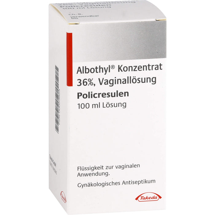 Albothyl  Konzentrat, 36%, Vaginallösung, 100 ml Solution
