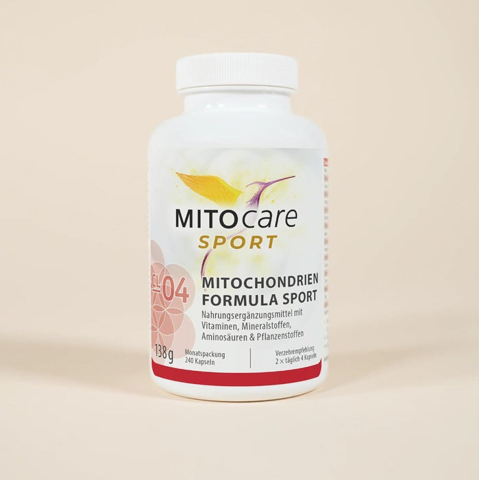 MITOCHONDRIEN FORMULA SPORT MITOcare, 240 St. Kapseln