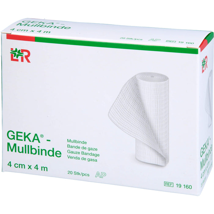 Mullbinde Geka 4cmx4m, 20 St BIN