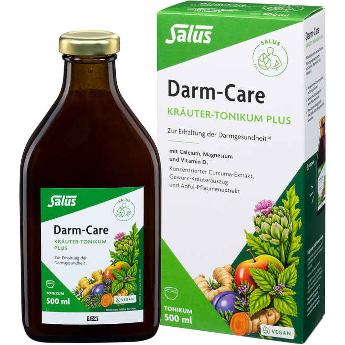 Darm-Care Kräuter-Tonikum plus Salus, 500 ml Solution