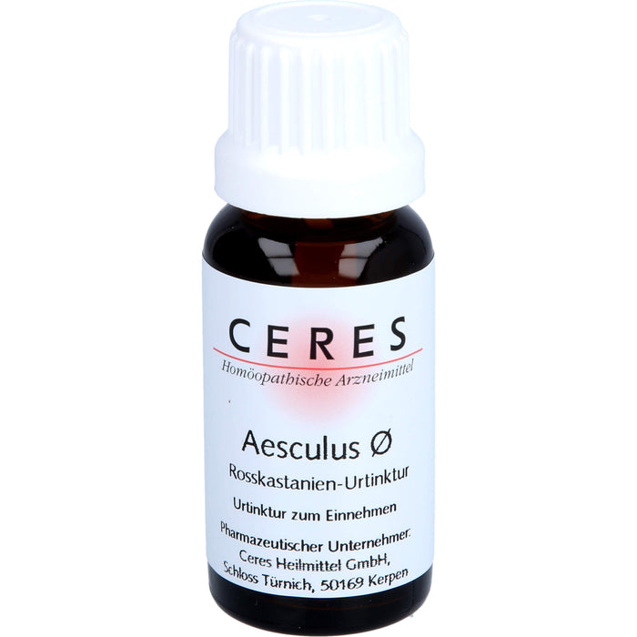 CERES Aesculus Urtinktur, 20 ml Solution