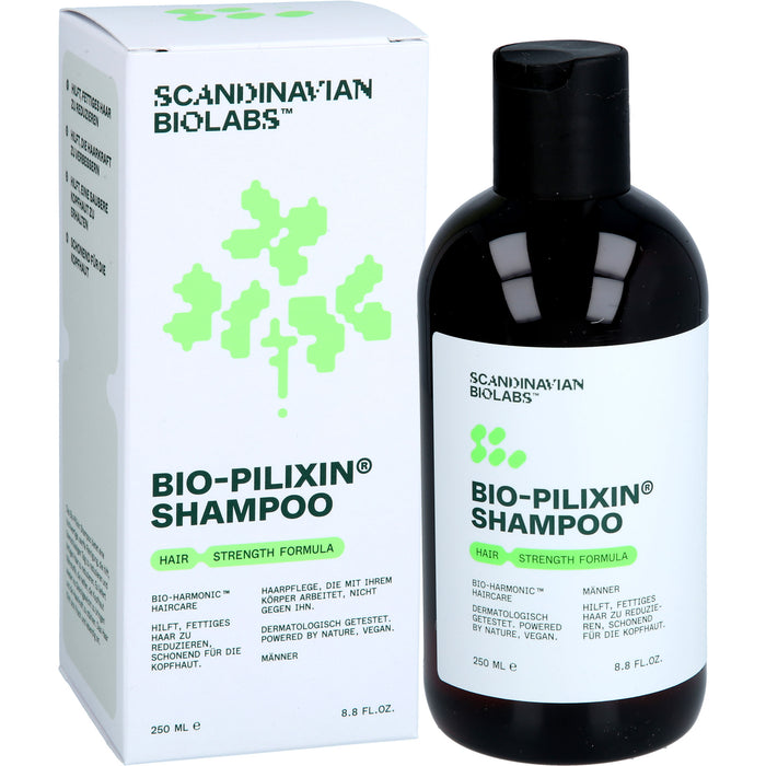 Scandinavian Biolabs Bio-Pilixin Shampoo für Männer, 250 ml Shampoing