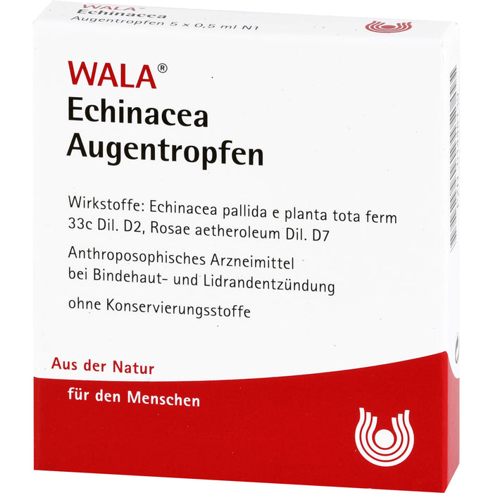 Echinacea Augentropfen Wala, 5 pc Pipettes à dose unique