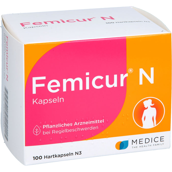 Femicur N Kapseln bei Regelbeschwerden, 100 pcs. Capsules