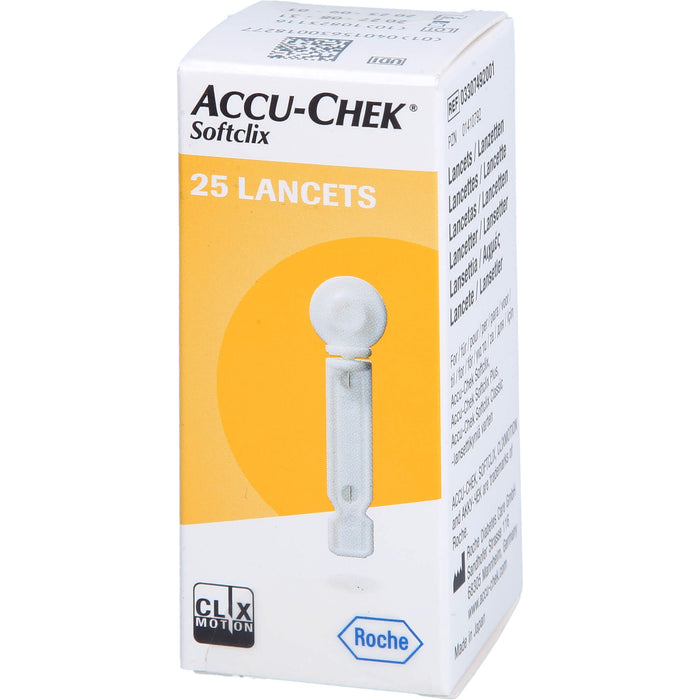 ACCU-CHEK Softclix Lancets sterile Lanzetten, 25 pc Paquet