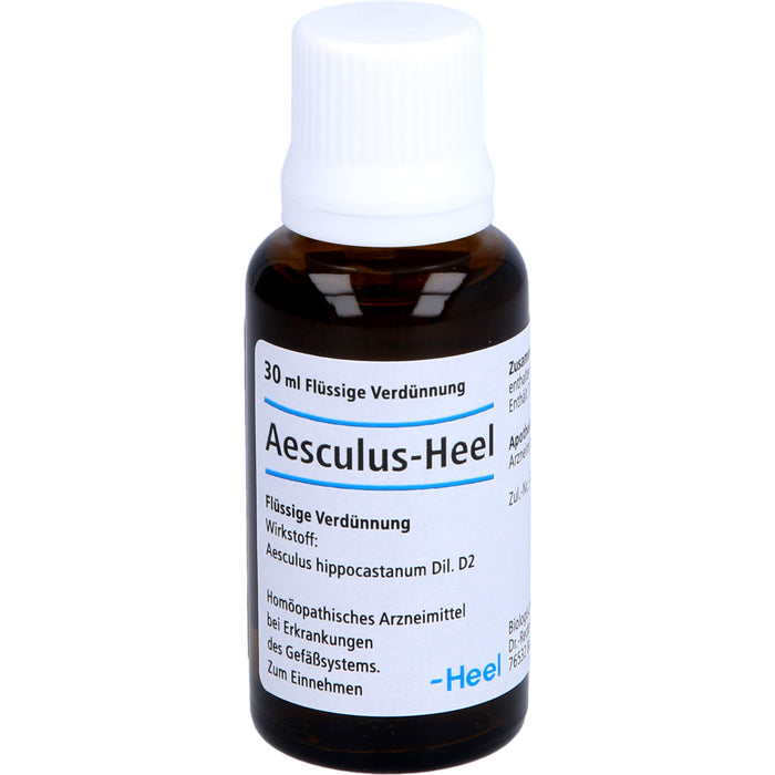 Aesculus-Heel Tropfen bei Erkrankungen des Gefäßsystems, 30 ml Solution