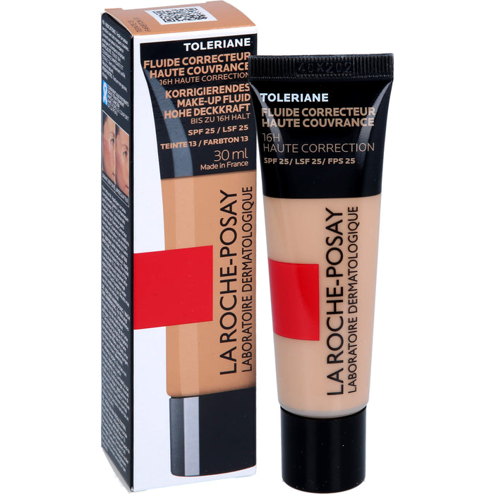 La Roche-Posay Toleriane korrigierendes Make-up Fluid Nr. 13 für empfindliche und unreine Haut, 30 ml Crème