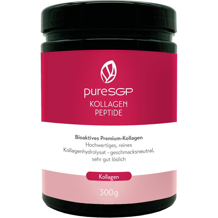 PureSGP Kollagen Peptide Pulver, 300 g Pulver