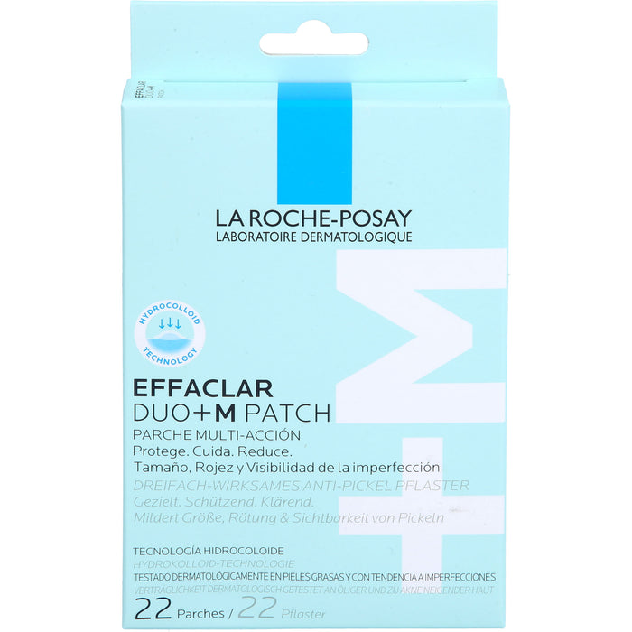 La Roche-Posay Effaclar DUO+M Patch dreifach-wirksames Anti-Pickel Pflaster, 20 St. Pflaster