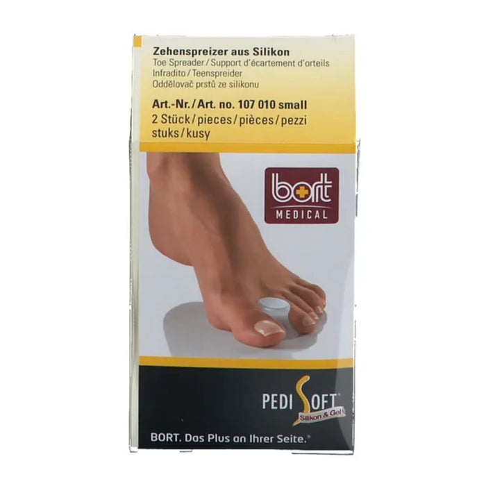 bort PEDISOFT Zehenspreizer aus Silikon, 1 pc Paquet