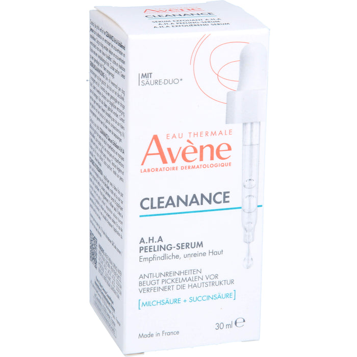 Avène Cleanance A.H.A Peeling-Serum für empfindliche, unreine Haut, 30 ml Solution