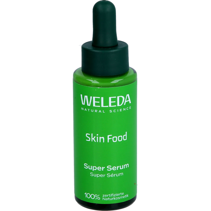 WELEDA Skin Food Super Serum für intensive Feuchtigkeit und einen strahlenden Glow, 30 ml Solution